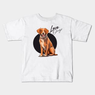 Cute Australian Shepherd Kids T-Shirt